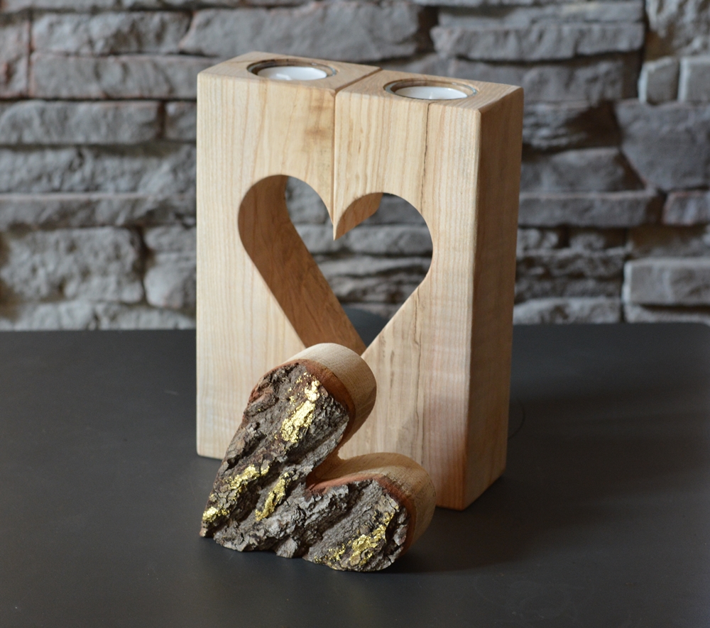 ´Geschenk aus Holz HOLZLIEBEISERLOHN WOHNACCESSOIRES