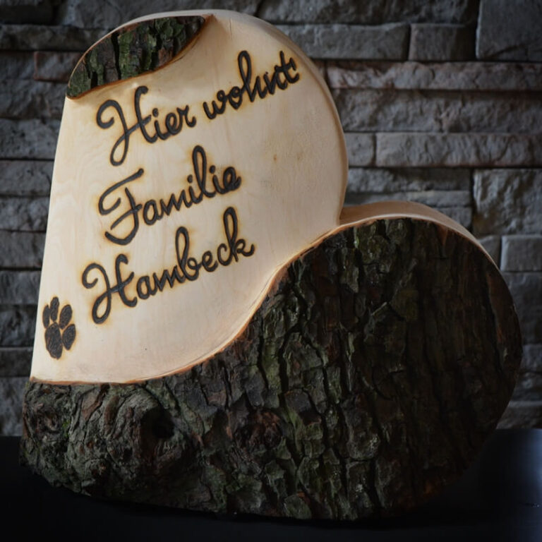 Herz, "Familienherz", 34 cm – Bild 4