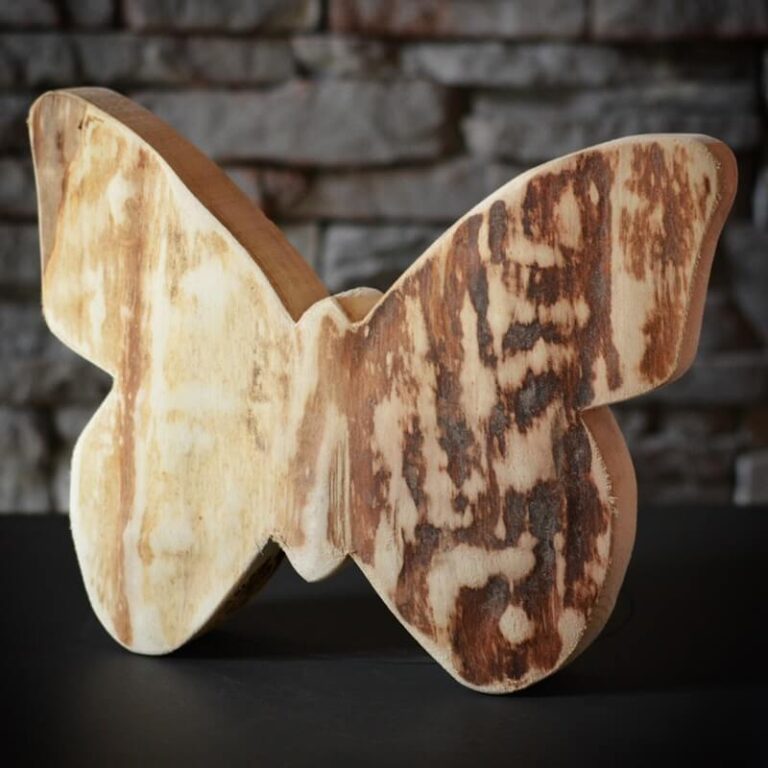 Schmetterling-Tiermotive-Holz-Dekoration-Handwerk