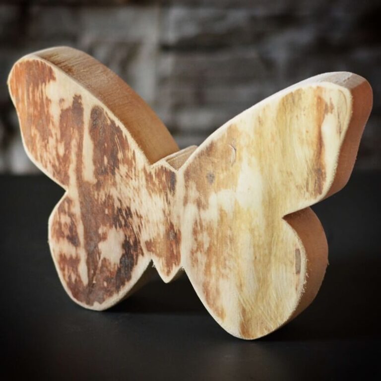 Schmetterling-Tiermotive-Holz-Dekoration-Handwerk