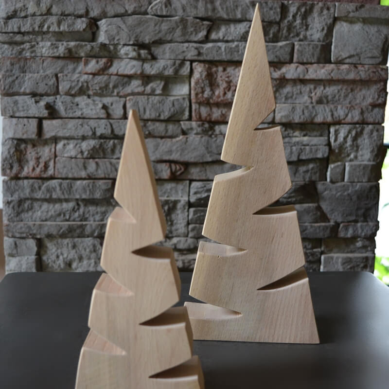 Tannenbaum-modern, glatt